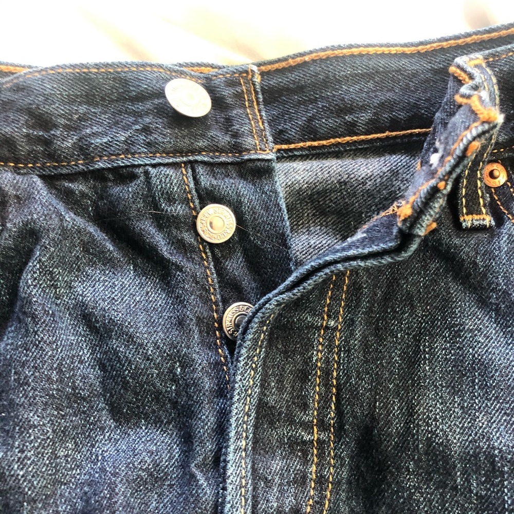Levi’s 501 button fly shorts
